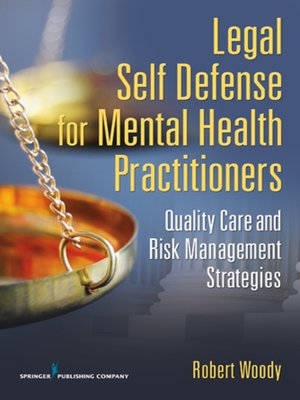 cover image of Legal Self Defense for Mental Health Practitioners